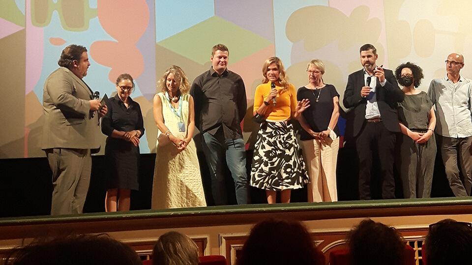 MUTTER mit Anke Engelke feiert Weltpremiere auf dem Filmfest München 2022 – ein Produktion von Sutor Kolonko nachhaltig beraten von Katja Schwarz